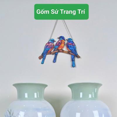 Cặp bình gà sứ đăng đối - Gà đại cát - gốm sứ trung quốc cao cấp